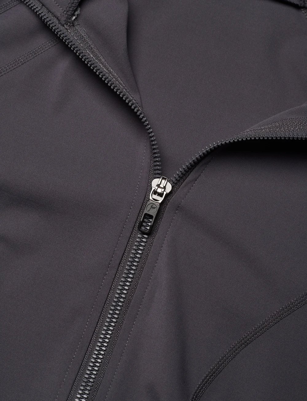 Famme - Fleek Stretch Jacket - träningsjackor - dark grey - 2