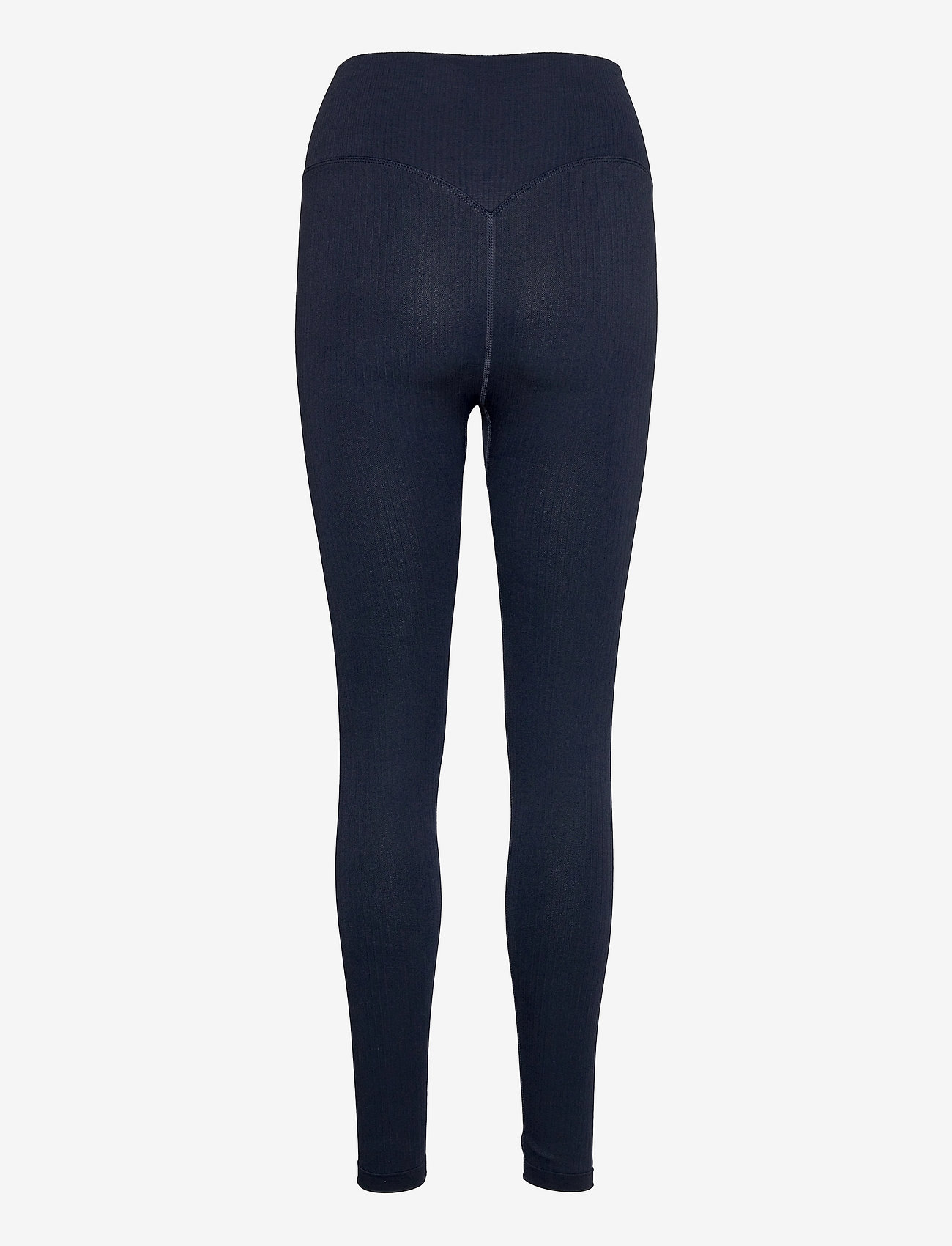 Famme - Ribbed Seamless Tights - seamless tights - navy blue - 1