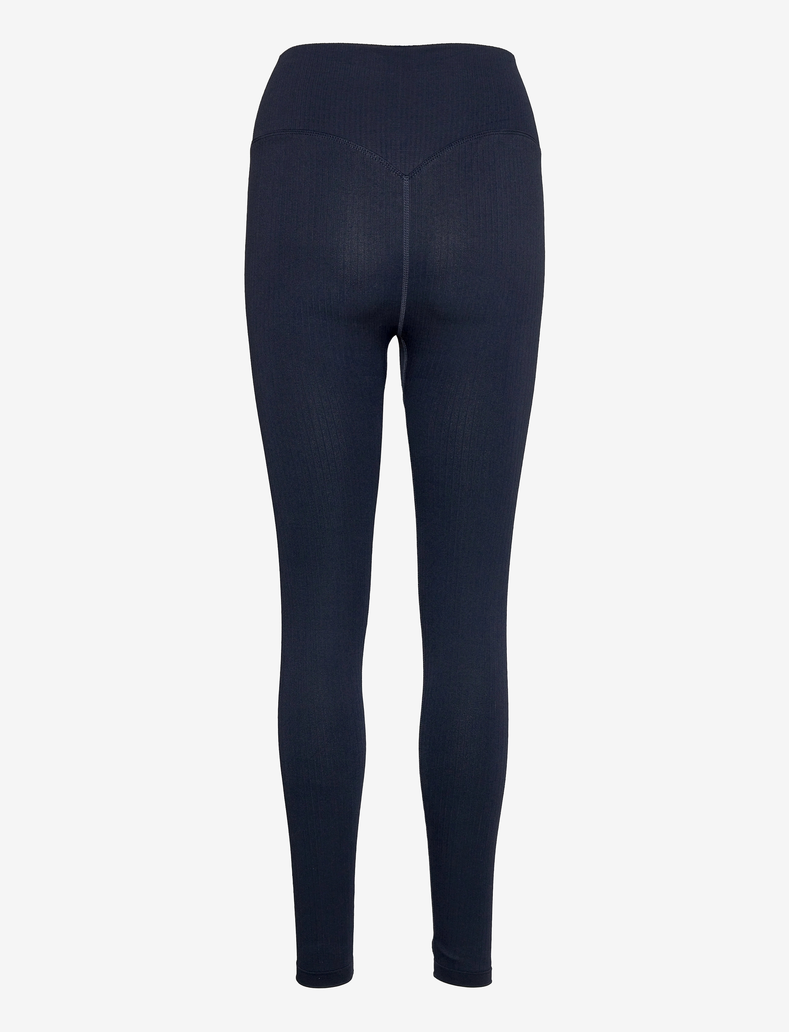 Famme - Ribbed Seamless Tights - fuld længde - navy blue - 1
