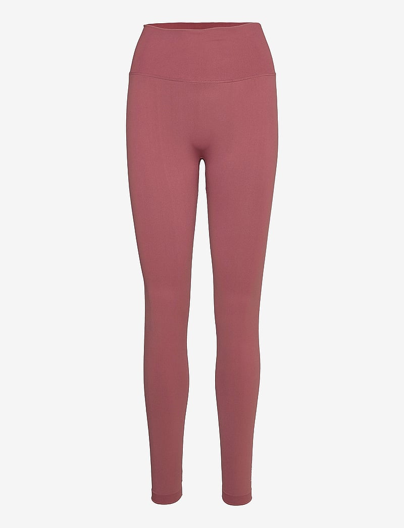 Famme - Scrunch Seamless Leggings - sportinės tamprės - pink - 0