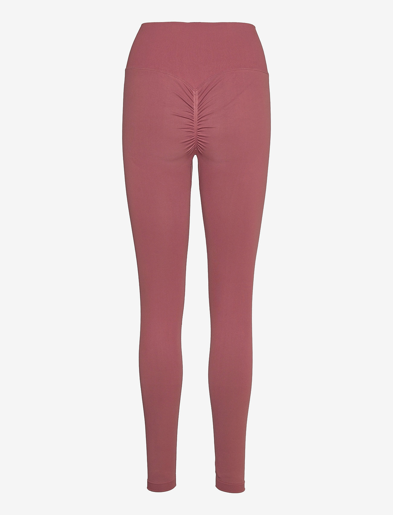 Famme - Scrunch Seamless Leggings - sportinės tamprės - pink - 1
