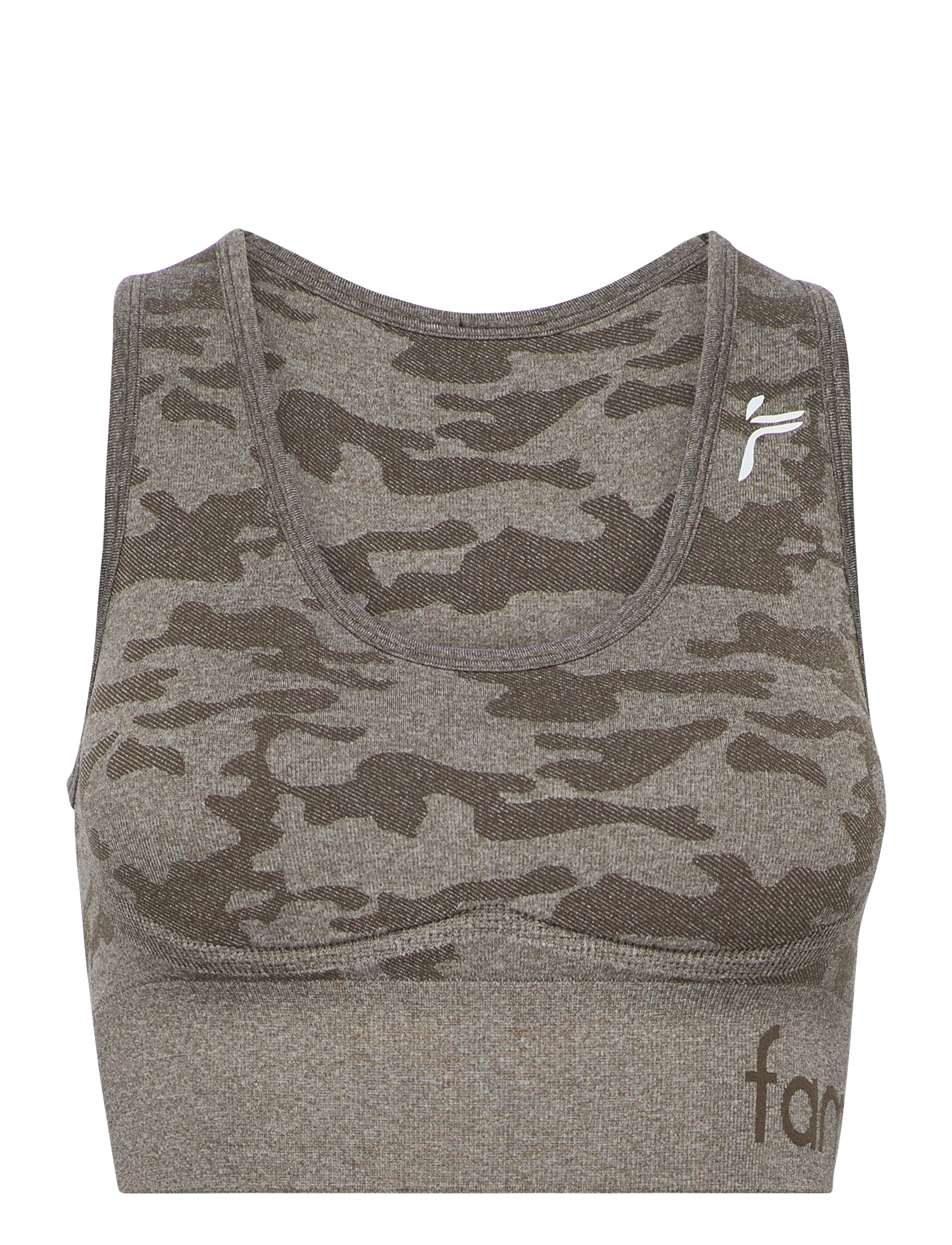 FAMME Camo Sport BH Grün - XS - Damen