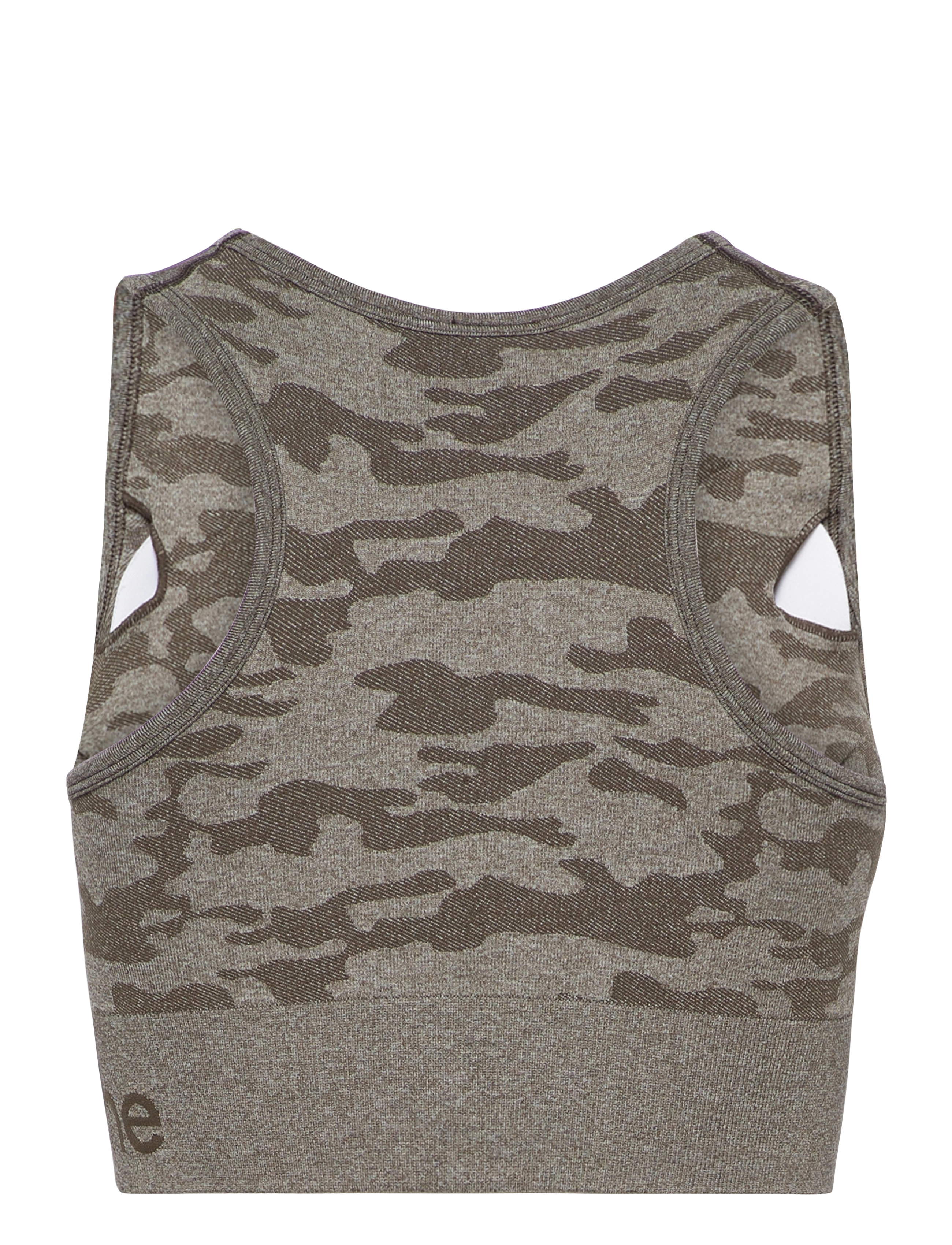 Famme - Camo Sports Bra - sports bh'er: medium støtte - dark green - 1