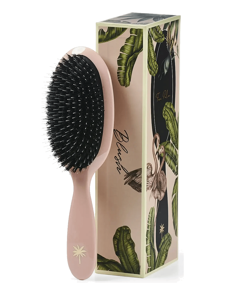 FANPALM - Blush Medium - detangling harjad - rose - 1