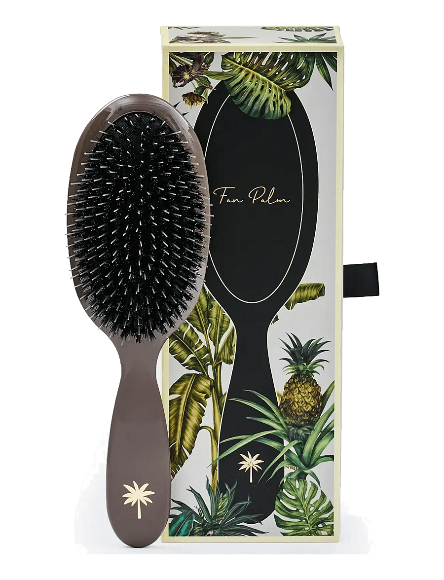 Fan Palm - Mink Medium - warm grey - 0