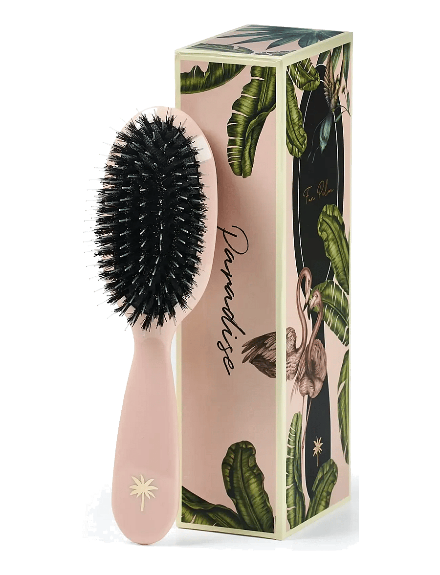 Fan Palm - Paradise Small - rose w/glitter - 1