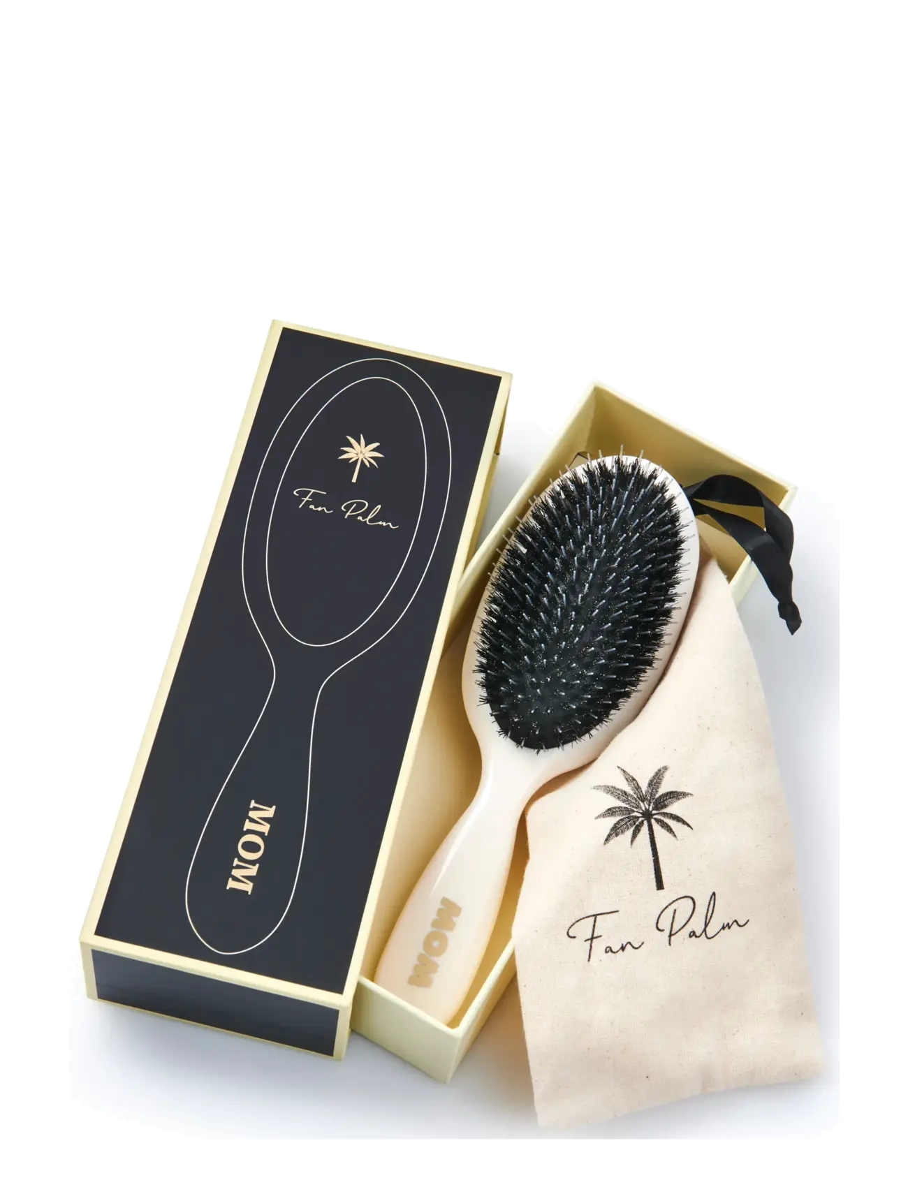Fan Palm - Mom Medium - black w/glitter - 1