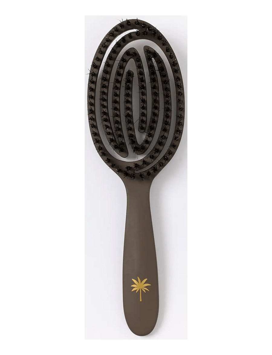 Fan Palm - Coco Large - detangling harjad - warm grey - 1