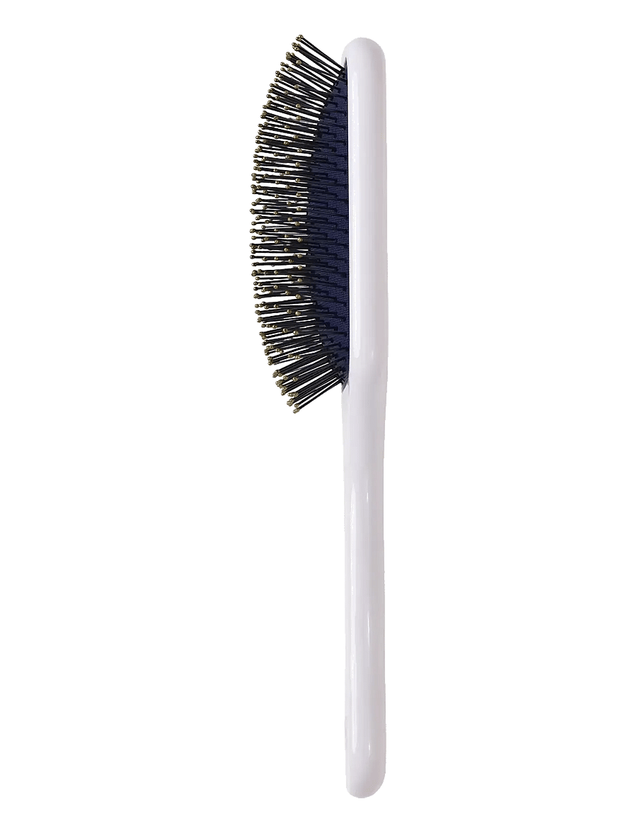 Fan Palm - Wet + Curly Hairbrush Nylon - paddelbürsten - glossy white - 3
