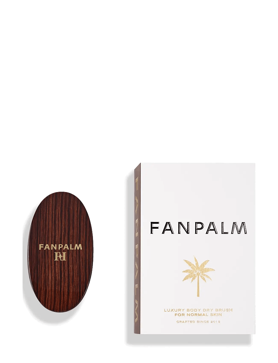Fan Palm - Body Dry Brush - glossy brown - 1
