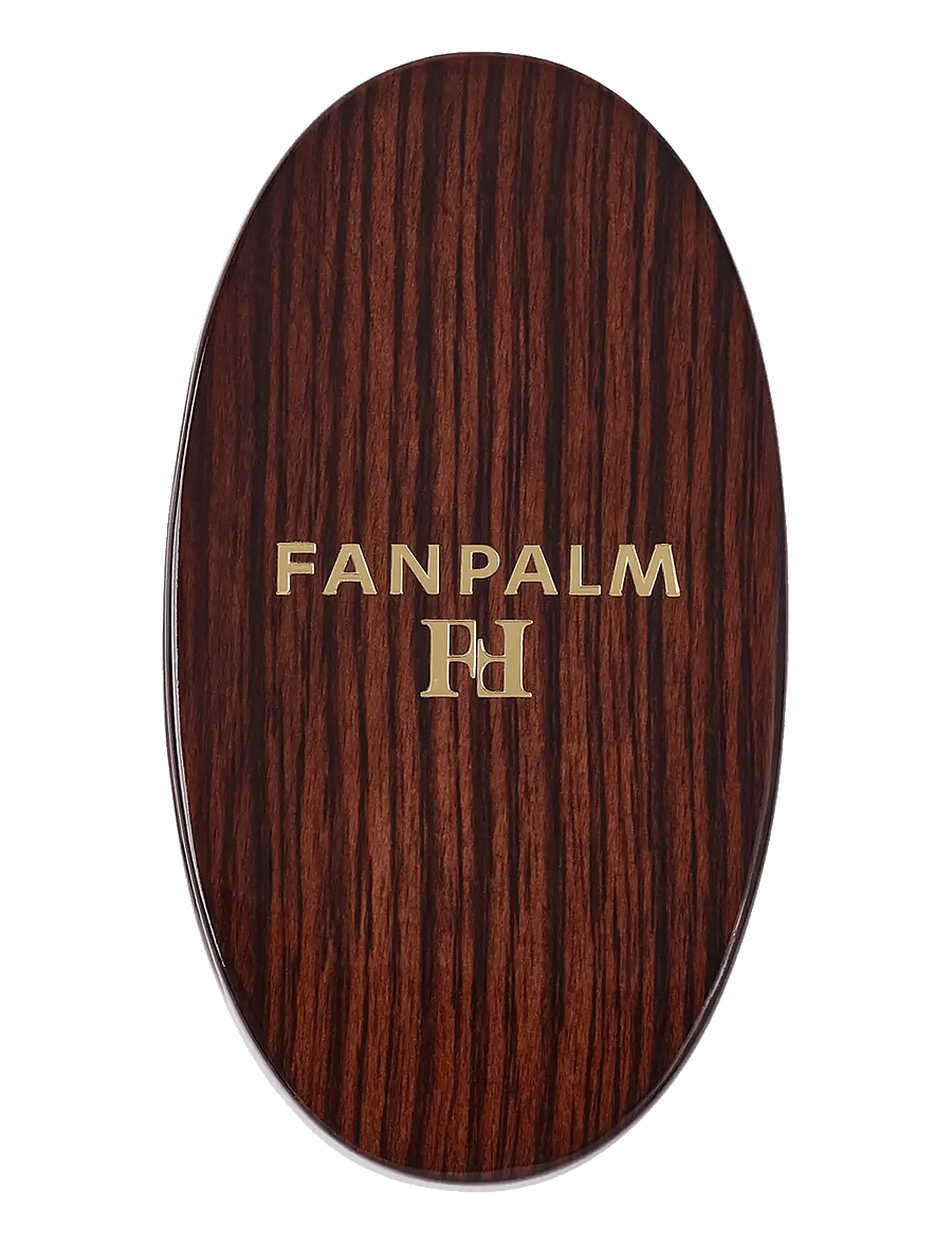 Fan Palm - Body Dry Brush - glossy brown - 2