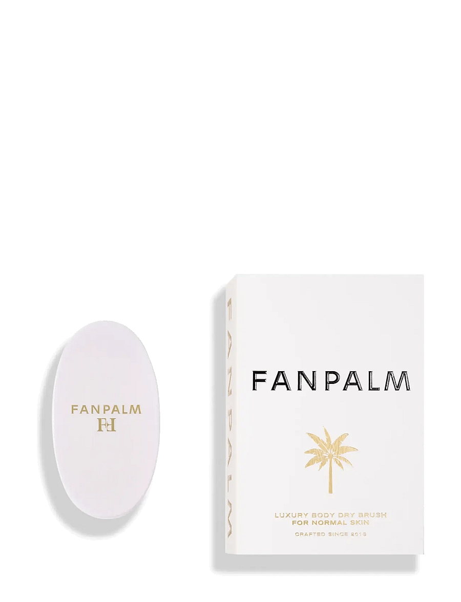 Fan Palm - Body Dry Brush - glossy white - 1