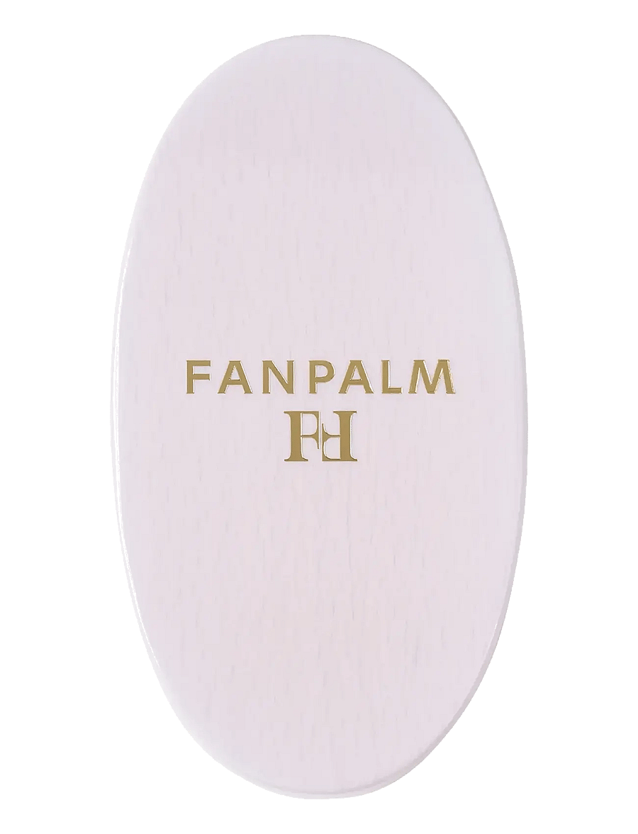 Fan Palm - Body Dry Brush - glossy white - 2