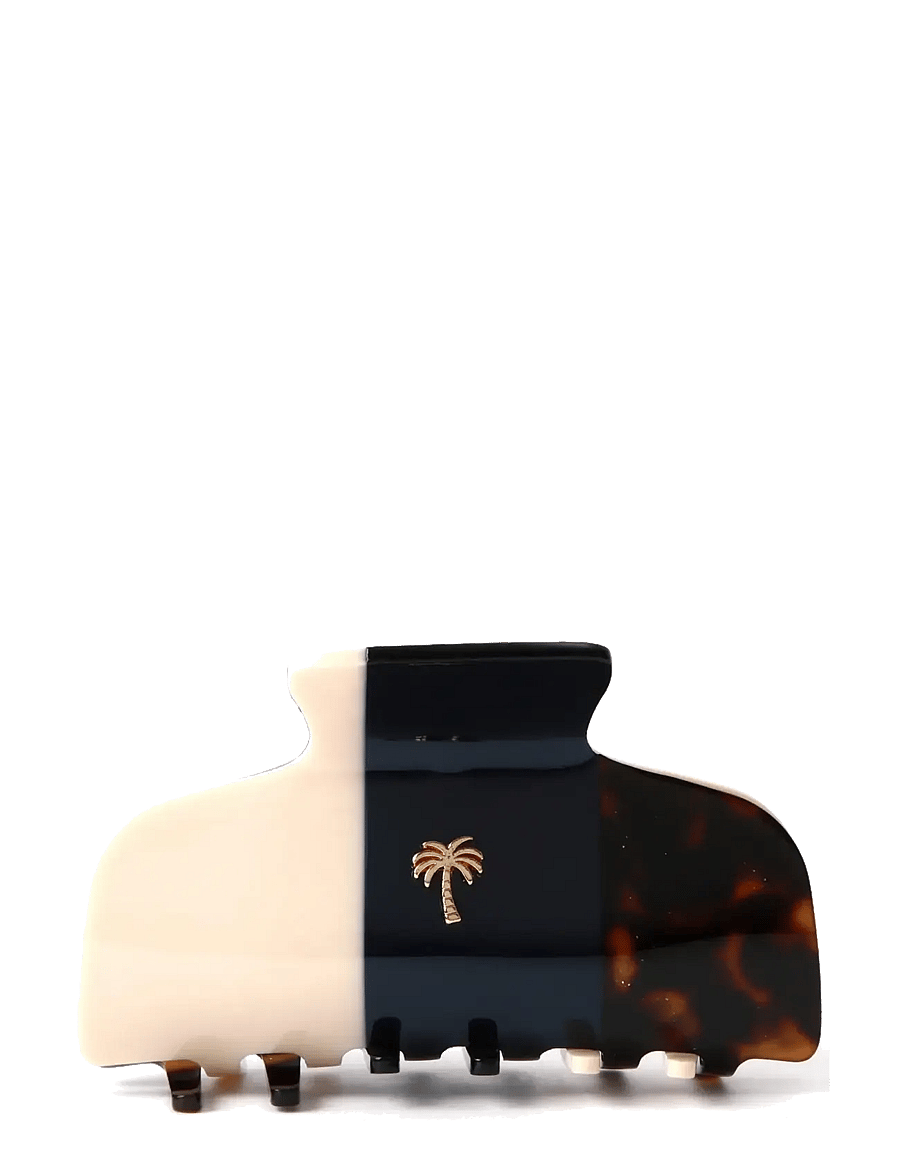 Fan Palm - Fan Palm Hair Clips - creme/blue/tortoise - 0