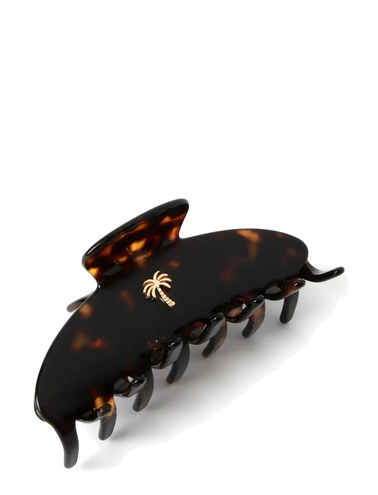 Fan Palm - Fan Palm Hair Clips - tortoise pattern - 2