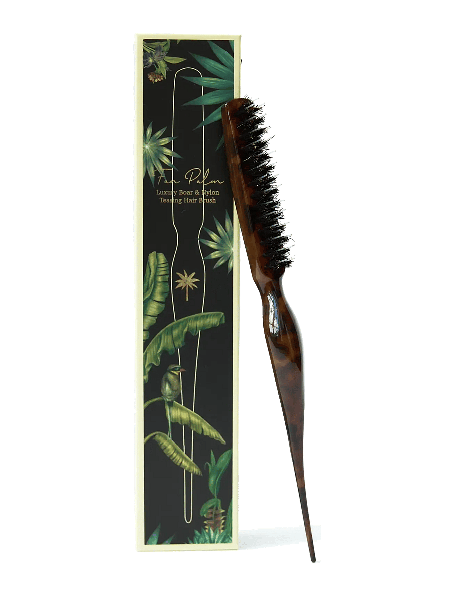 FANPALM - Turtle Teasing Hair Brush - mótunarbursti - turtle pattern - 0