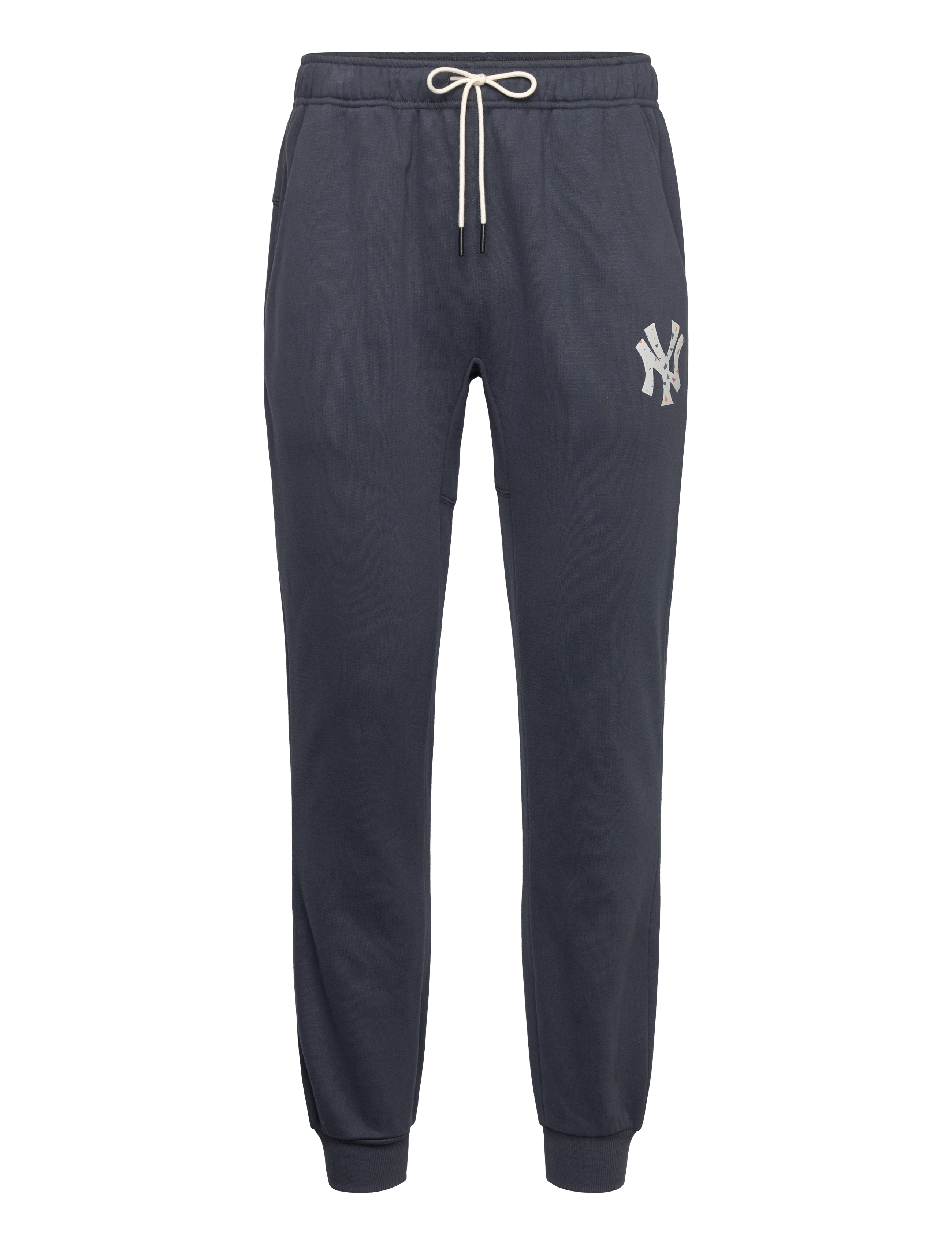 Terrazzo Fleece Cuffed Hem Pant - OMBRE BLUE