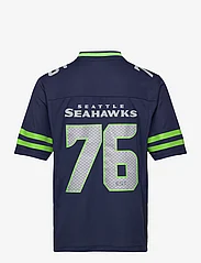 Fanatics - Seattle Seahawks NFL Core Foundation Jersey - oberteile & t-shirts - athletic navy,bright green,athletic navy,athletic navy,bright green - 1
