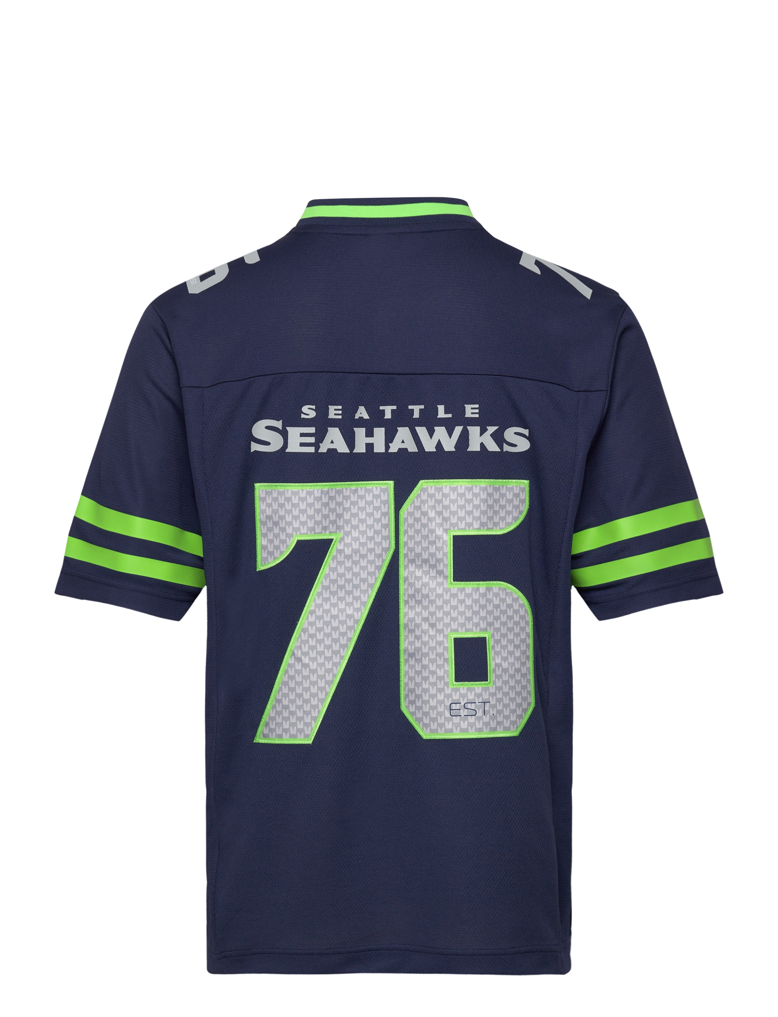 Fanatics - Seattle Seahawks NFL Core Foundation Jersey - athletic navy,bright green,athletic navy,athletic navy,bright green - 1
