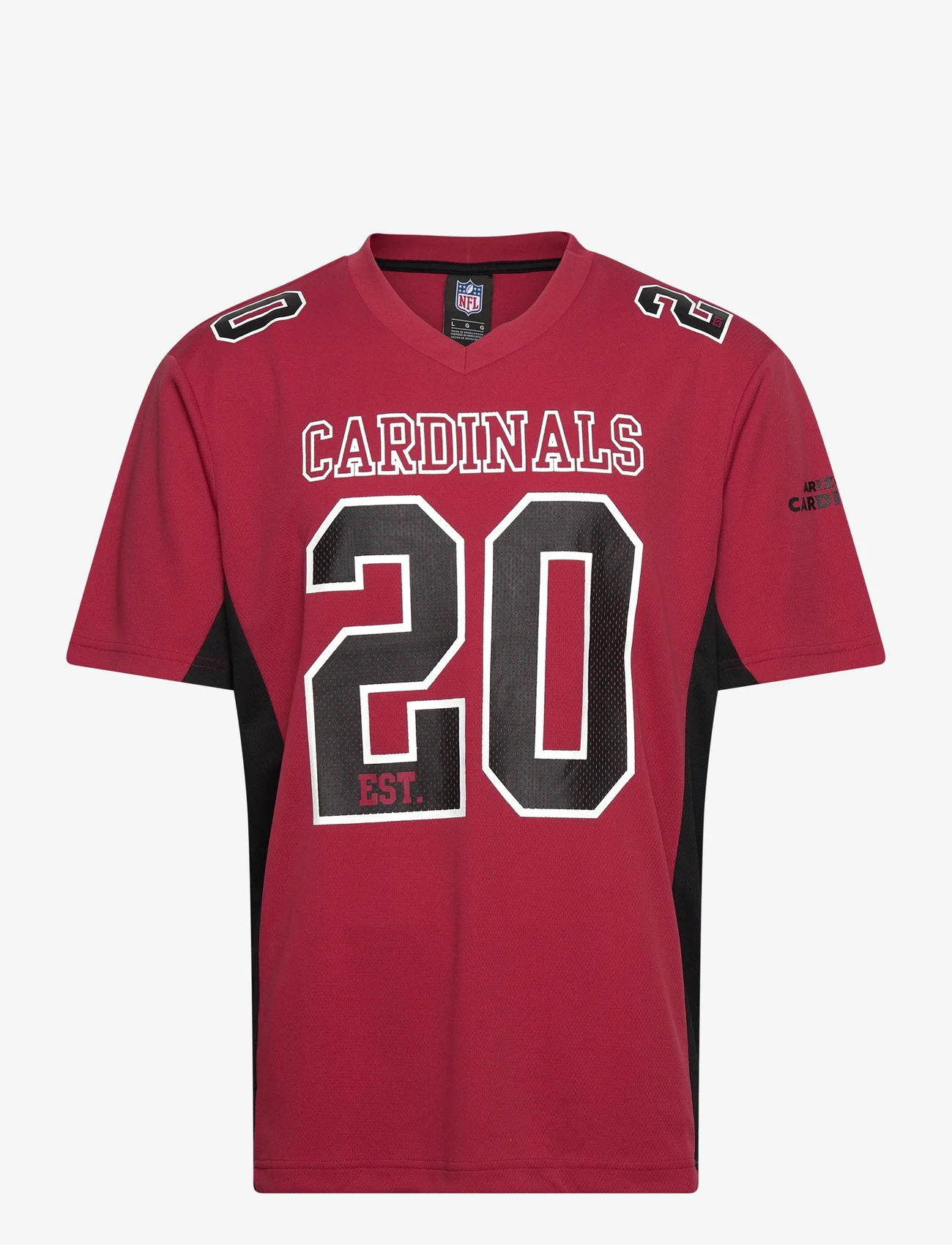 Fanatics - Arizona Cardinals NFL Value Franchise Fashion Top - short-sleeved t-shirts - bright garnet,black - 0