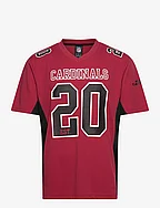 Arizona Cardinals NFL Value Franchise Fashion Top - BRIGHT GARNET,BLACK