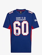 Buffalo Bills NFL Value Franchise Fashion Top - DEEP ROYAL,ATHLETIC RED