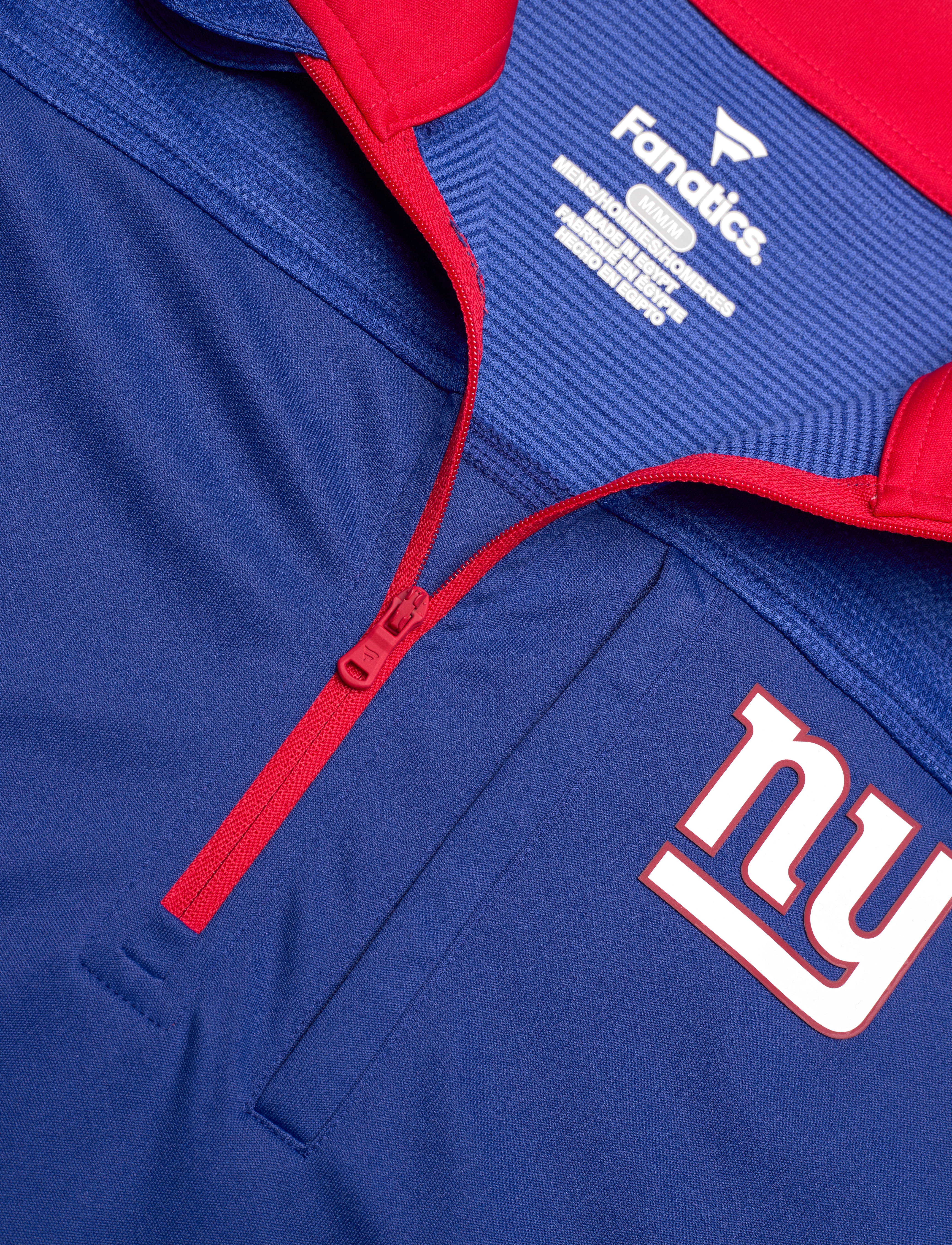 Fanatics - Defender Streaky Poly Quarter-Zip - deep royal - 2