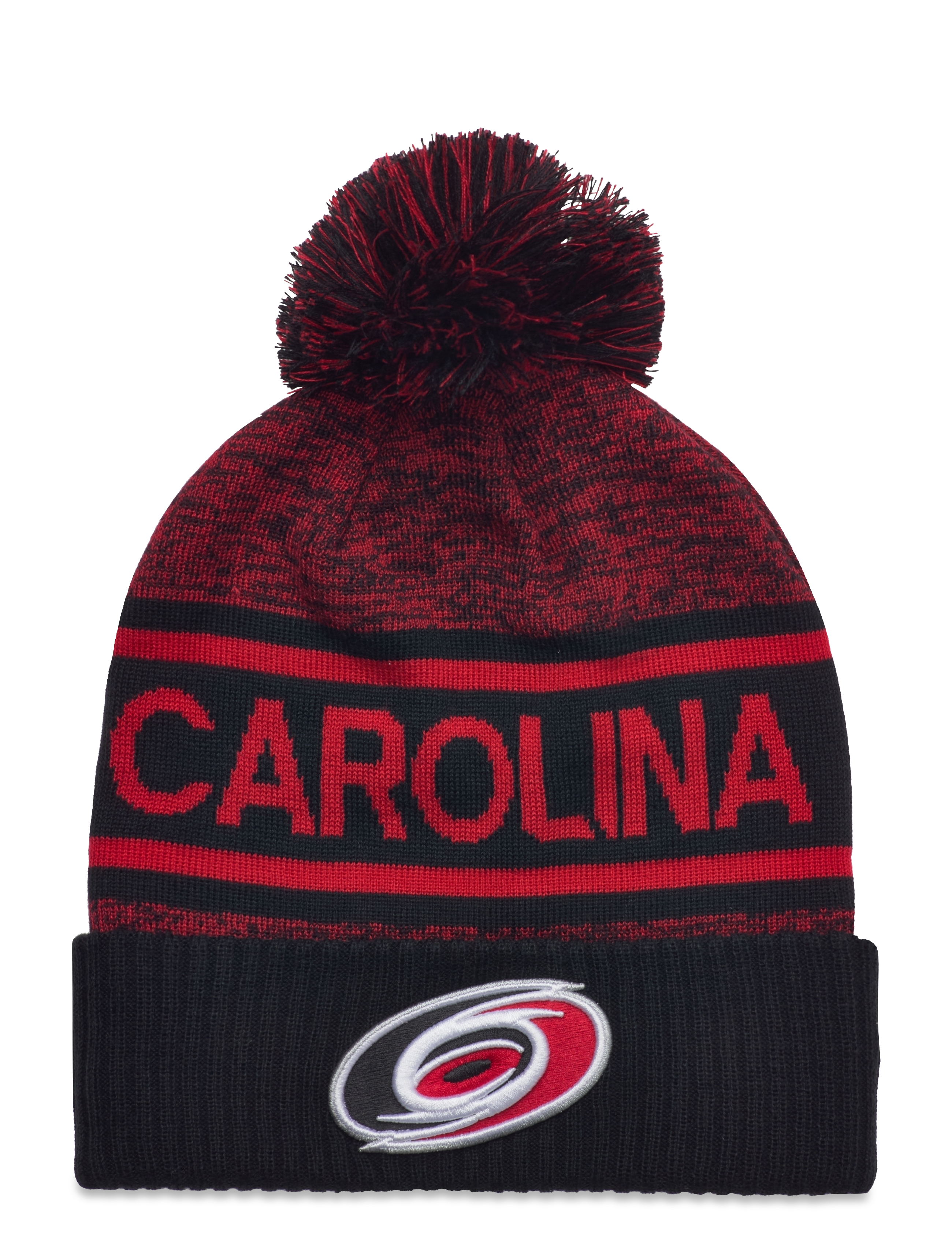 Fanatics - Authentic Pro Rink Heathered Cuffed Pom Knit - black - 1
