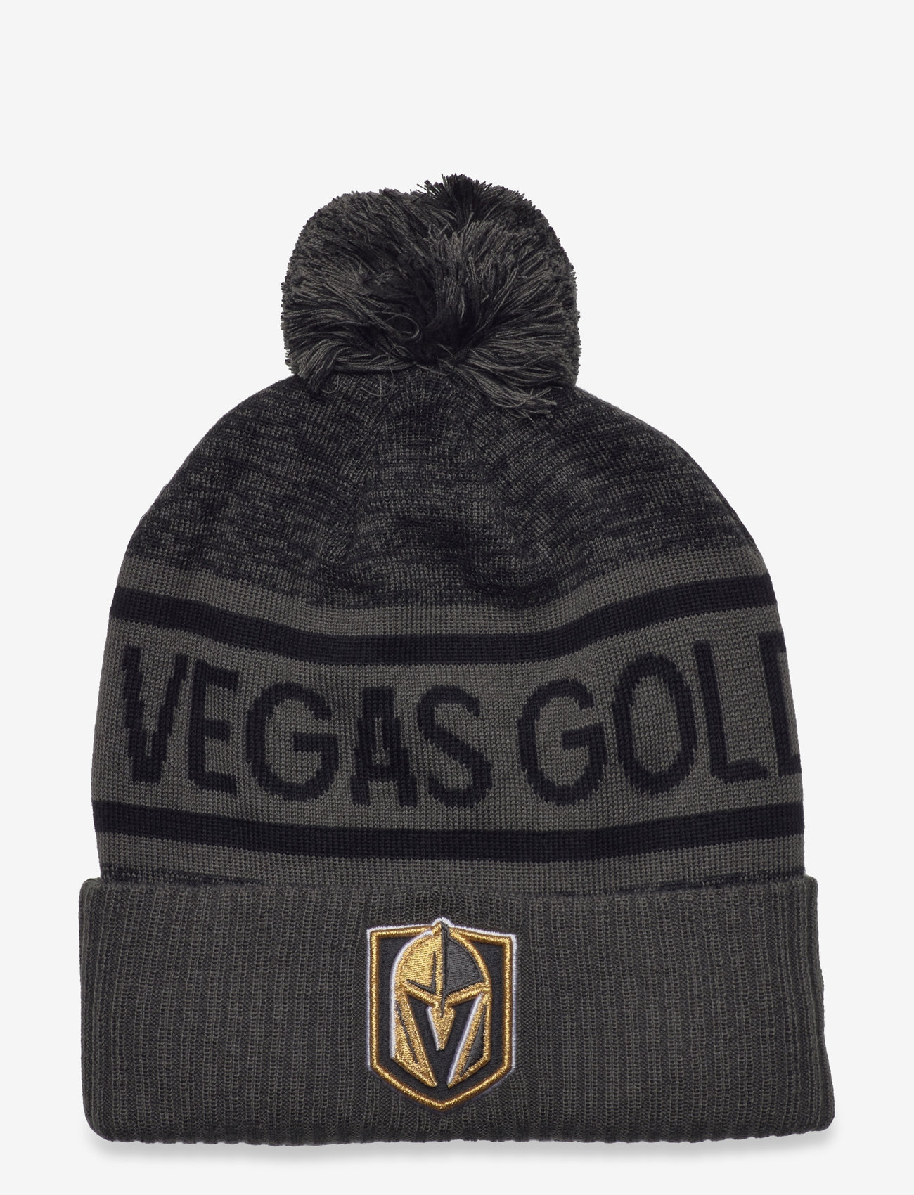 Fanatics - Authentic Pro Rink Heathered Cuffed Pom Knit - black - 1