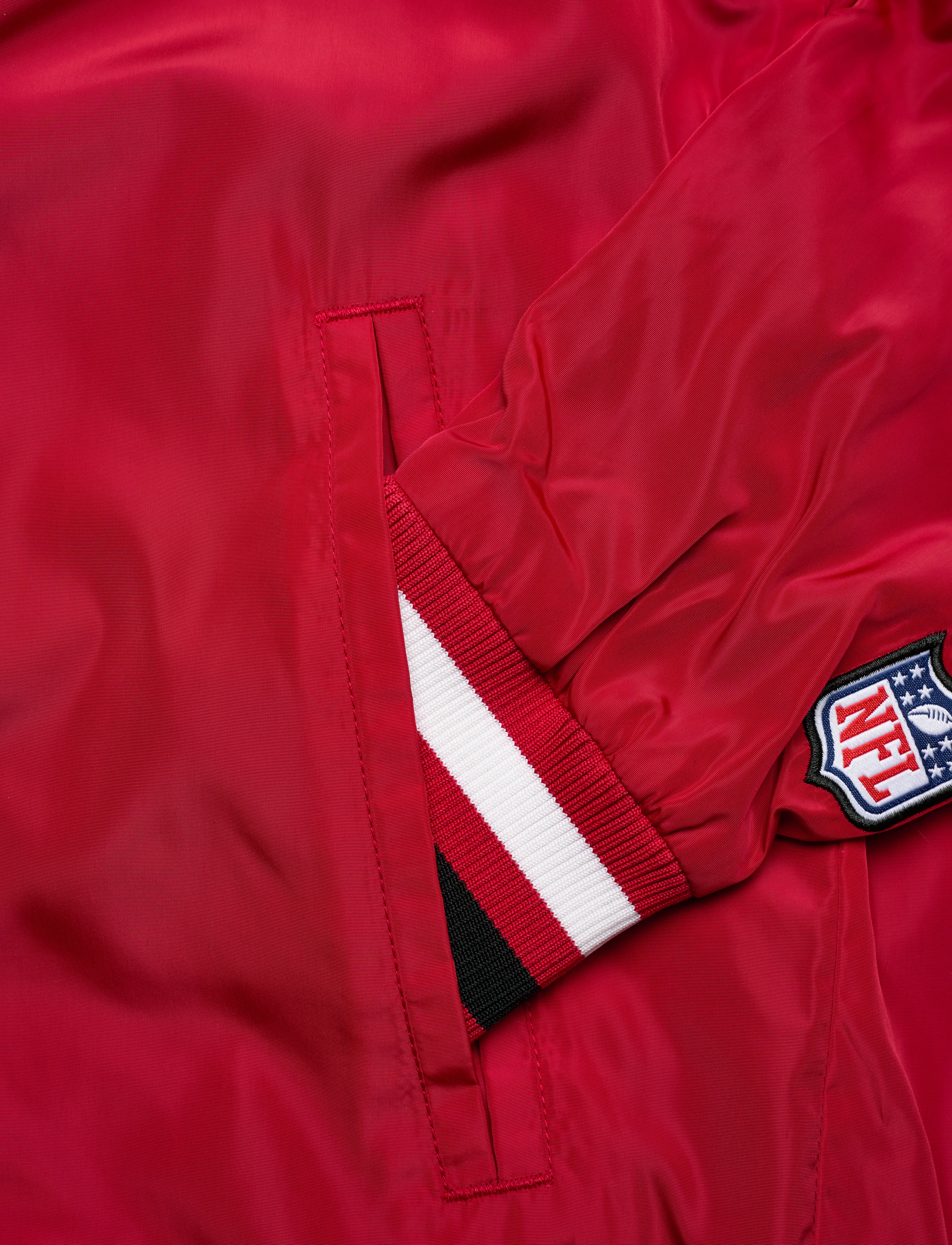Fanatics - Sateen Jacket - bright cardinal/bright cardinal/bright cardinal/white/black/bright cardinal - 3