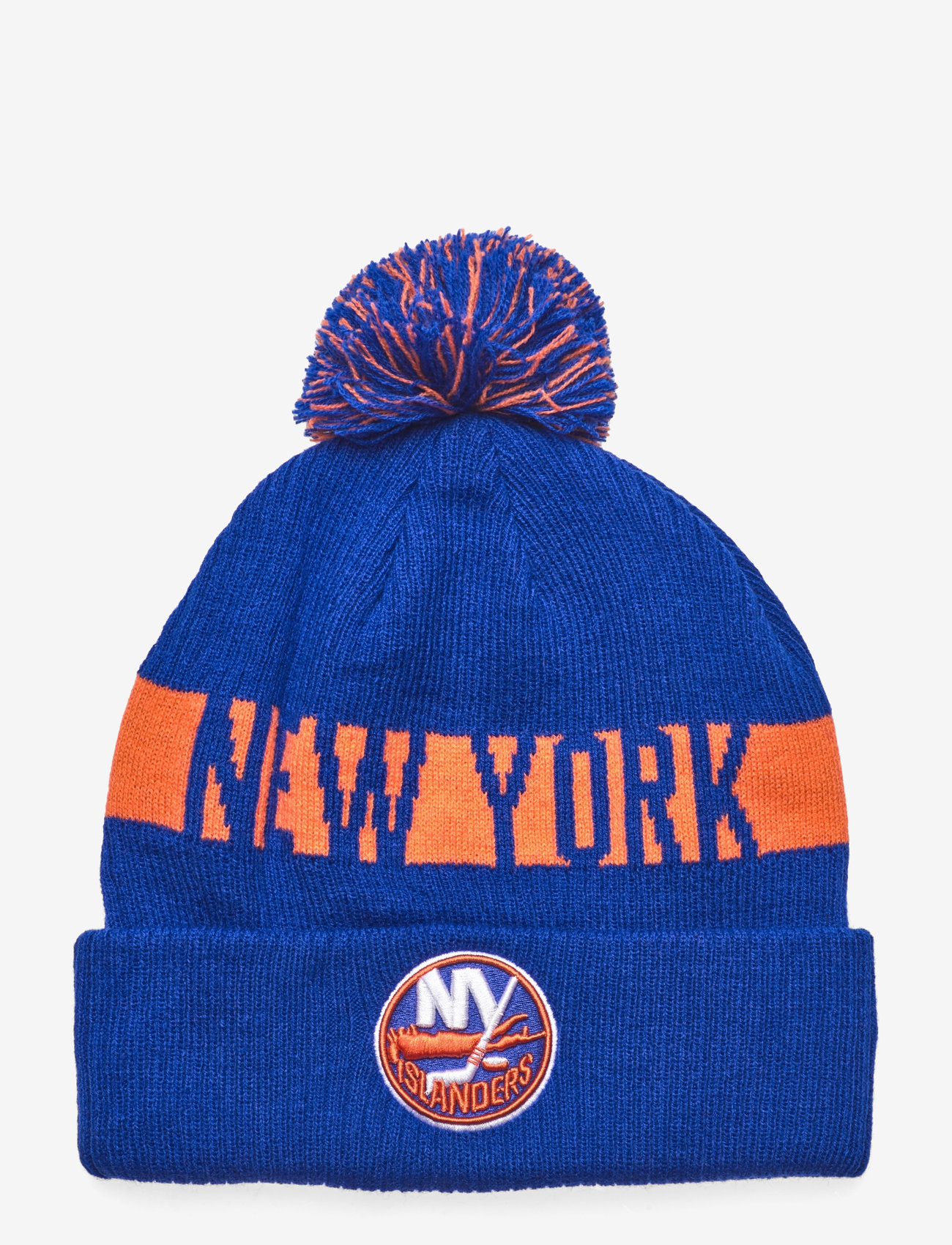 Fanatics - Fundamental Beanie Cuff with Pom - deep royal - 0