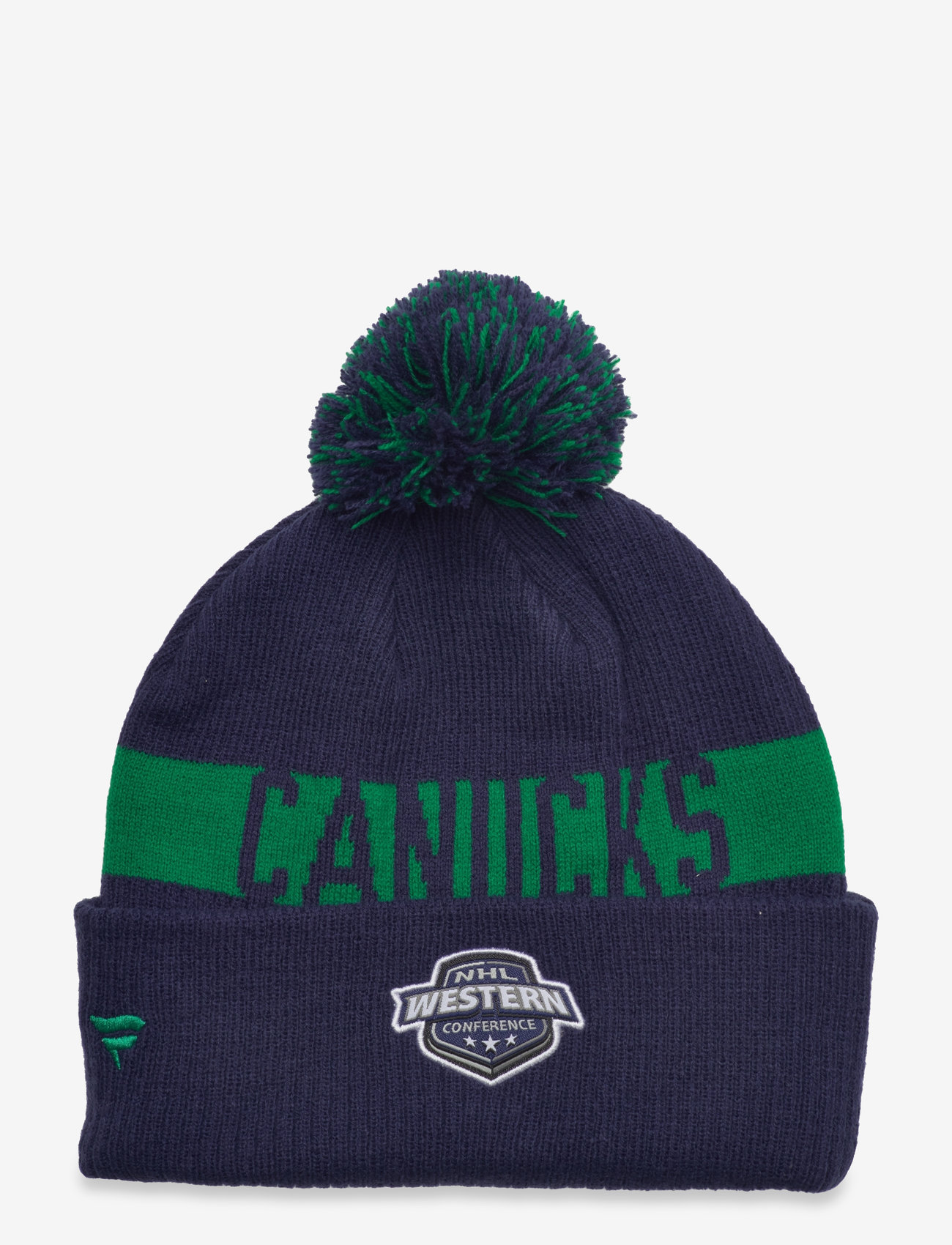 Fanatics - Fundamental Beanie Cuff with Pom - blue cobalt - 1