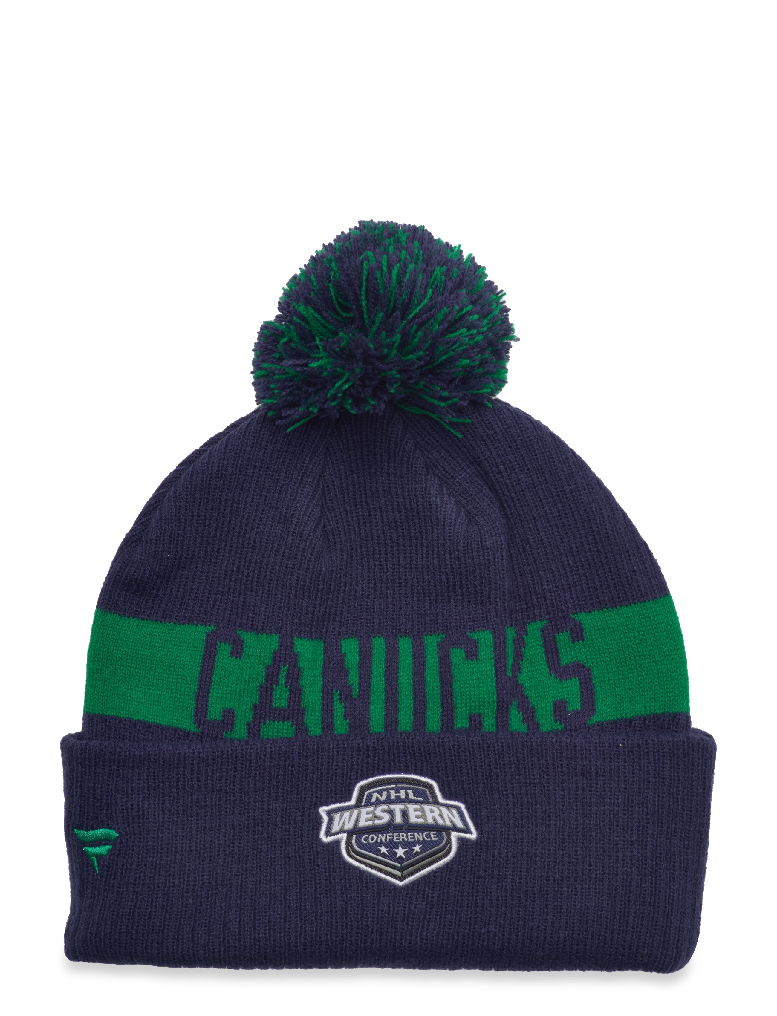 Fanatics - Fundamental Beanie Cuff with Pom - blue cobalt - 1