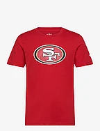 San Francisco 49ers Primary Logo Graphic T-Shirt - SAMBA RED