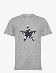 Fanatics - Dallas Cowboys Primary Logo Graphic T-Shirt - palaidinės ir marškinėliai - sport gray heather - 0