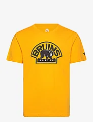 Fanatics - Boston Bruins Primary Logo Graphic T-Shirt - short-sleeved t-shirts - yellow gold - 0