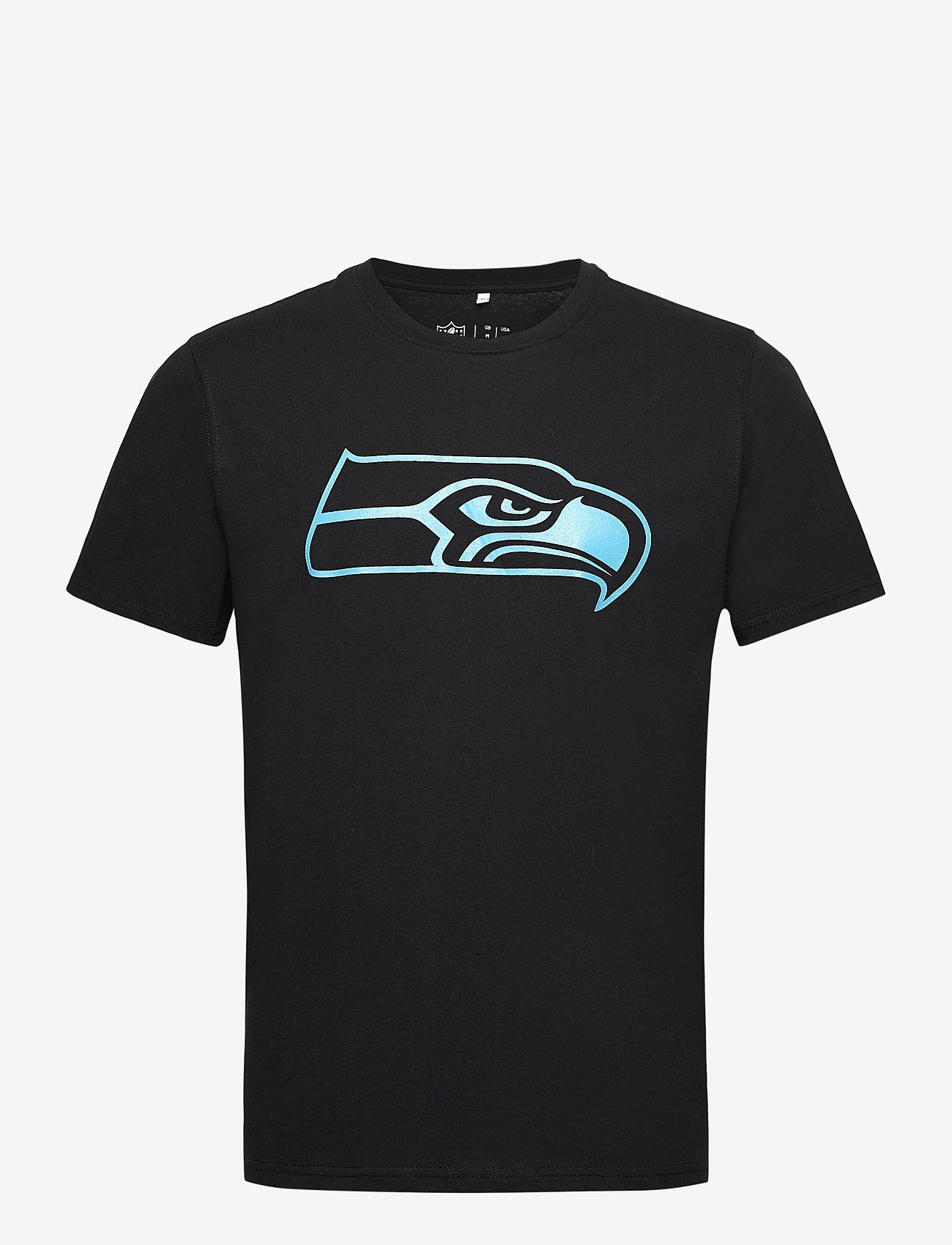 Fanatics - Seattle Seahawks Neon Pop Core Graphic T-Shirt - black - 0
