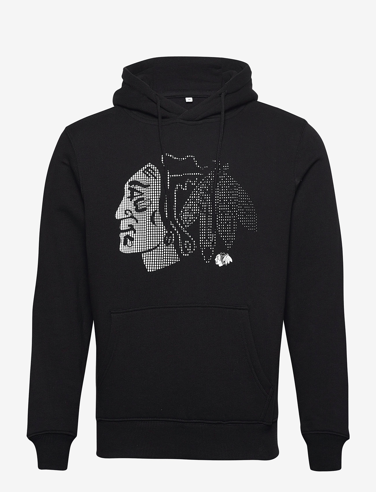 Fanatics - Chicago Blackhawks Fade 1 Core Graphic Hoodie - black - 0