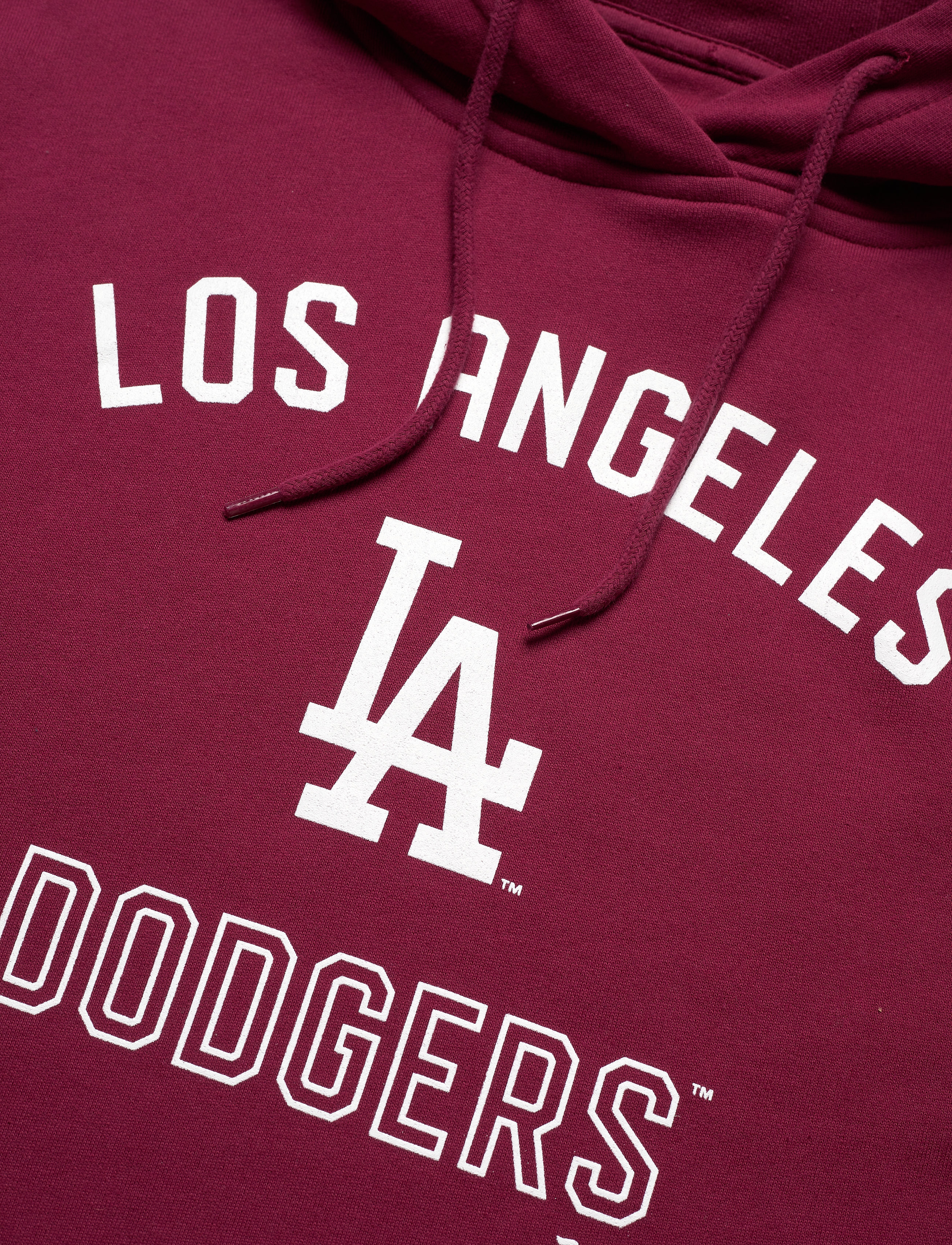 Fanatics - LA Dodgers Mono Team Arch Core Graphic Hoodie - claret - 2