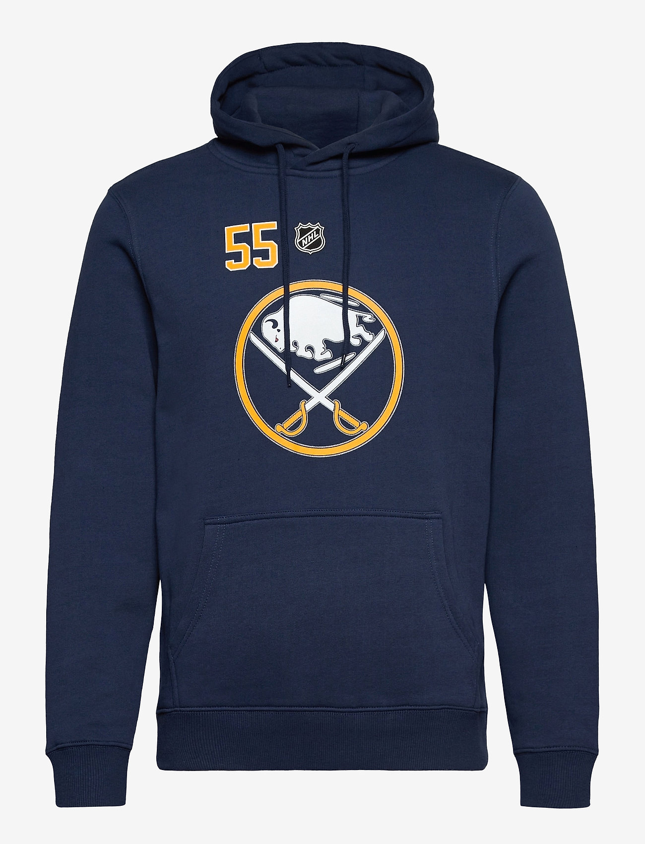 Fanatics - Buffalo Sabres Iconic Name & Number Graphic Hoodie - navy - 0