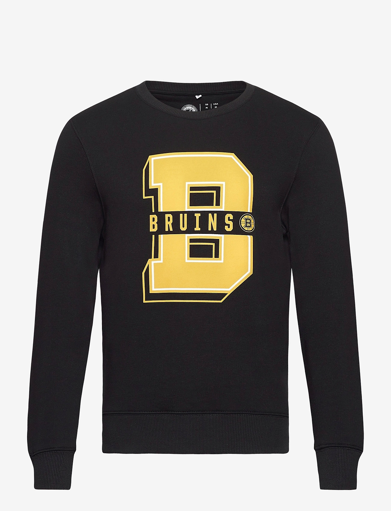 Fanatics - Boston Bruins College Letter Core Graphic Crew Sweatshirt - black - 0