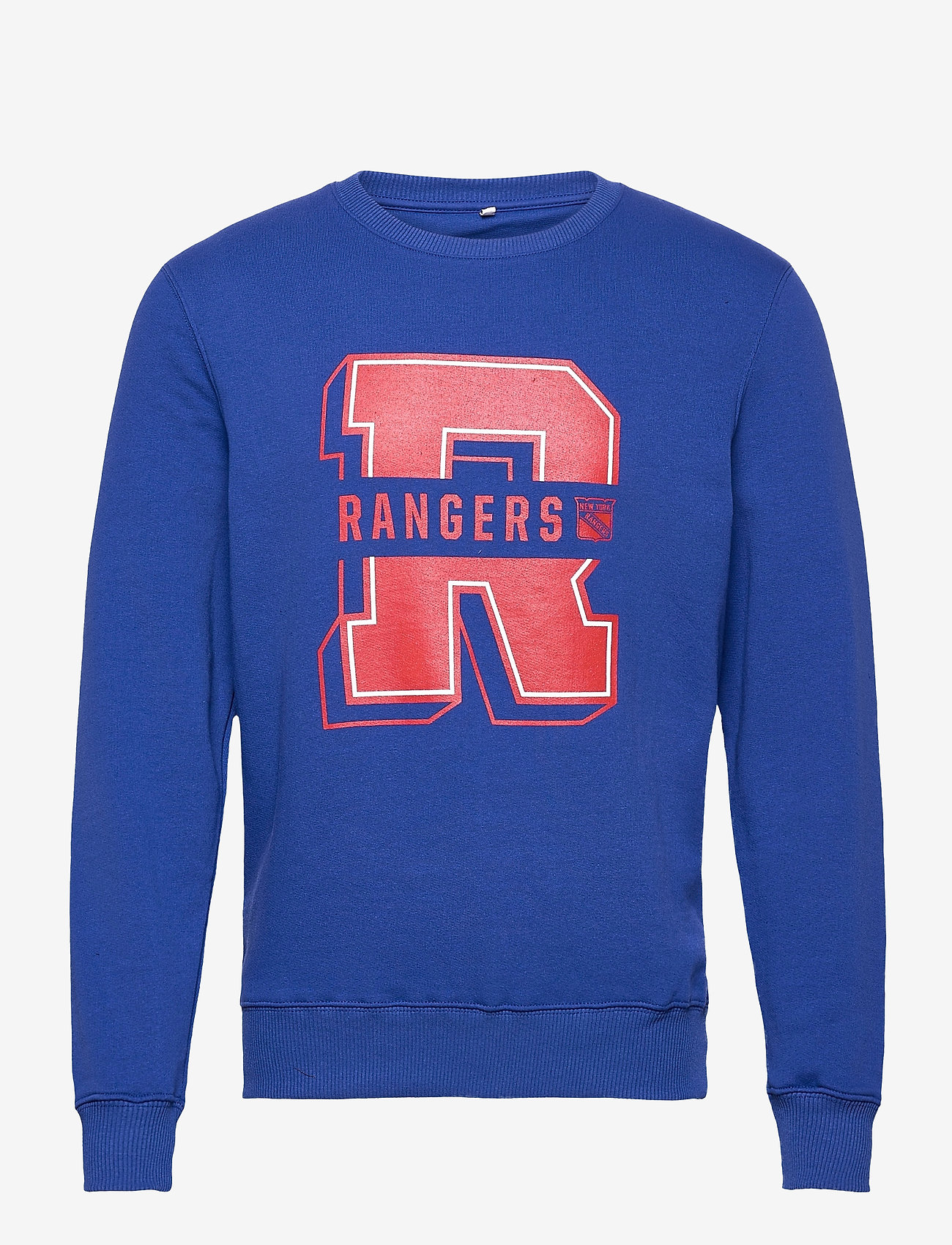 Fanatics - New York Rangers College Letter Core Graphic Crew Sweatshirt - royal - 0