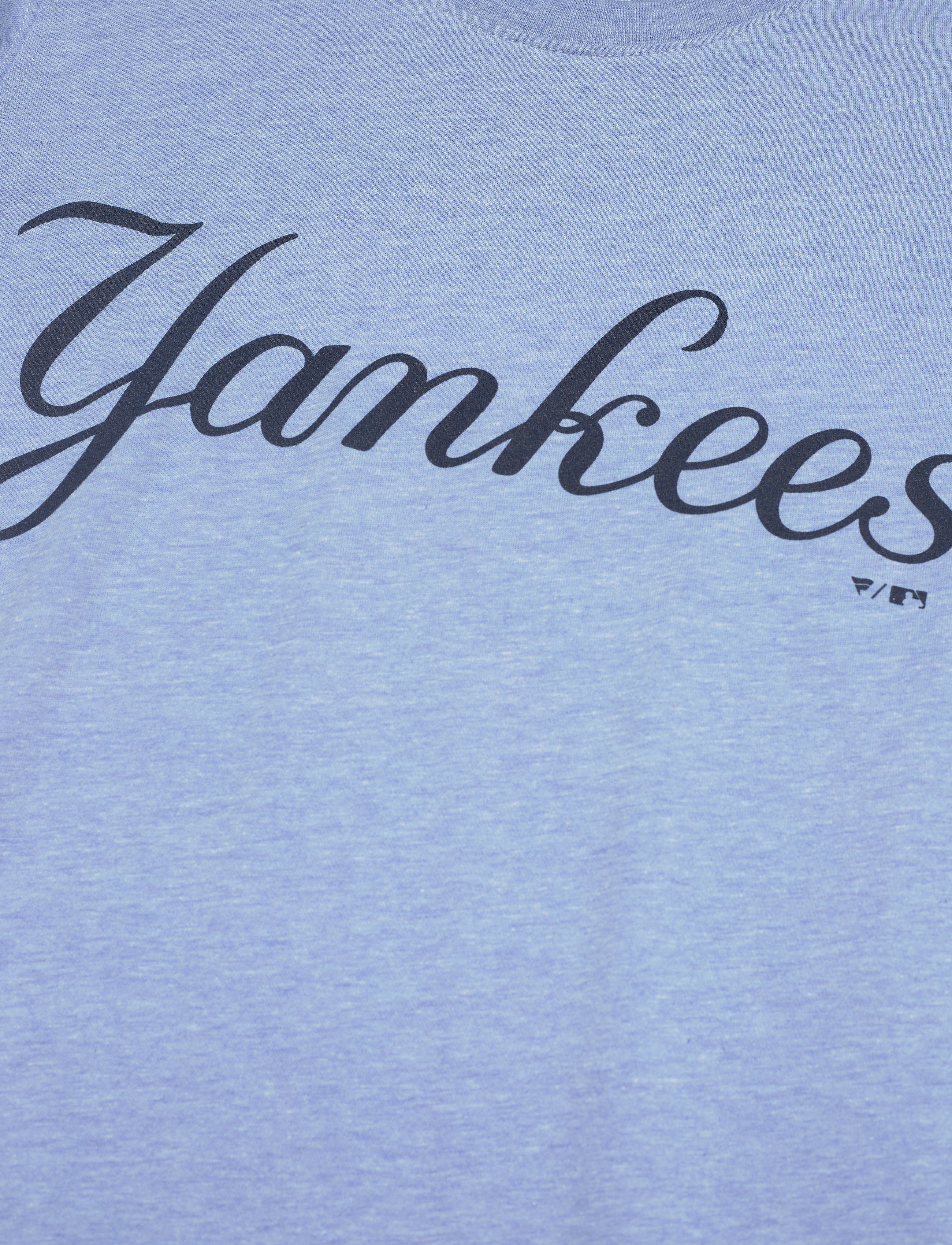 Fanatics - New York Yankees Mono Wordmark Premium Marl Graphic T-Shirt - sky - 2