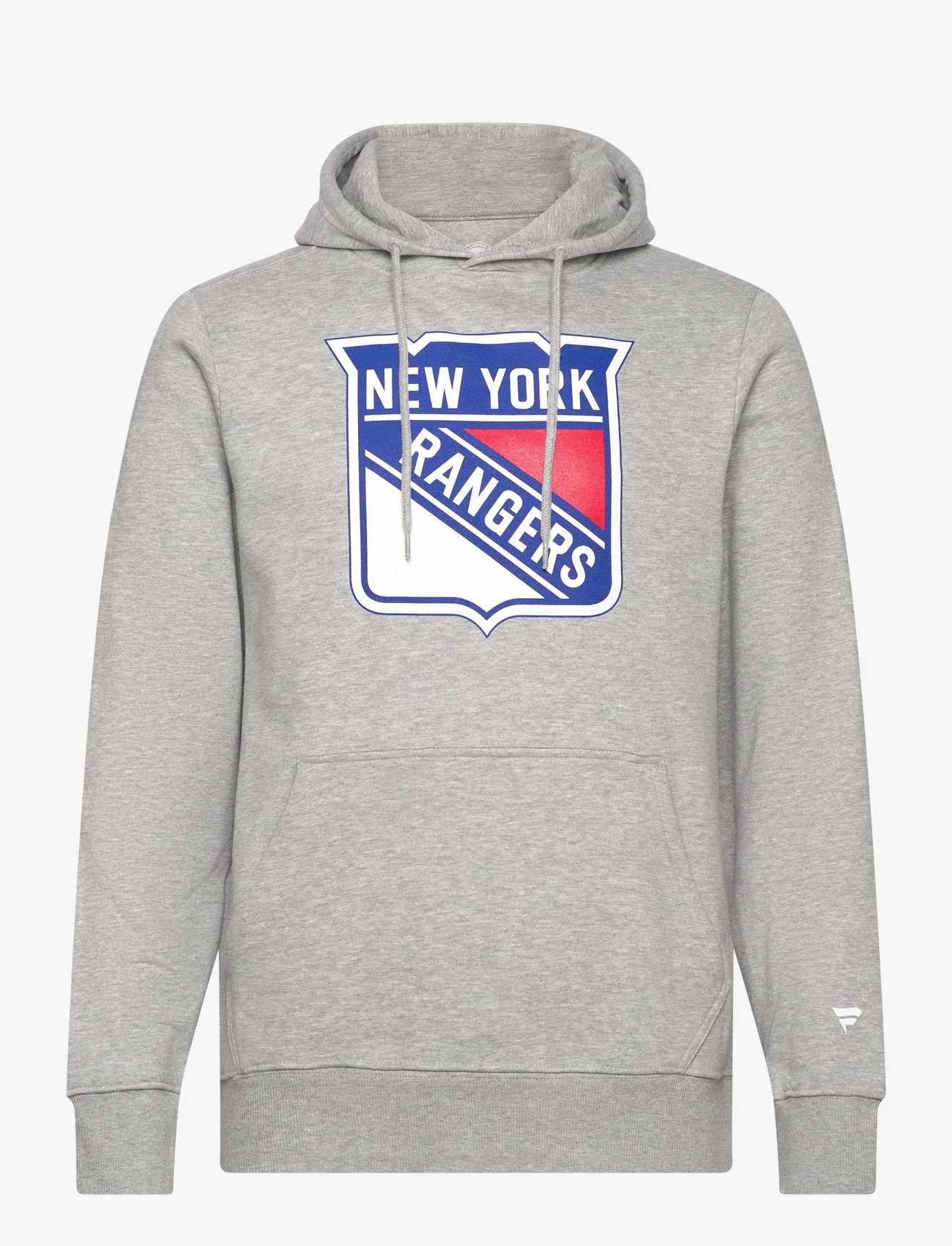 Fanatics - New York Rangers Primary Logo Graphic Hoodie - hoodies - sport gray heather - 0
