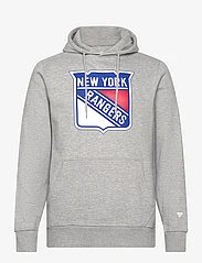 Fanatics - New York Rangers Primary Logo Graphic Hoodie - huvtröjor - sport gray heather - 0