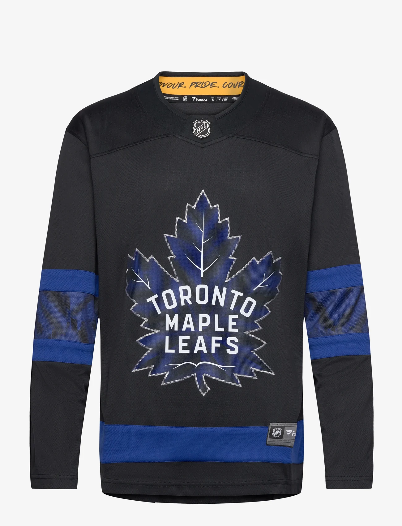 Fanatics - Toronto Maple Leafs Alternate Breakaway Jersey - langermede topper - black - 0