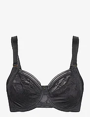 Fantasie - FUSION LACE UW SIDE SUPPORT BRA 40 D - full cup bras - black - 0