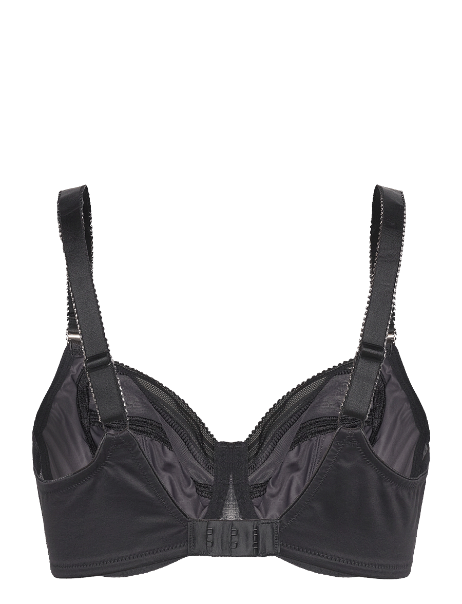 Fantasie - FUSION LACE UW SIDE SUPPORT BRA 36 D - kaarituelliset rintaliivit - black - 1