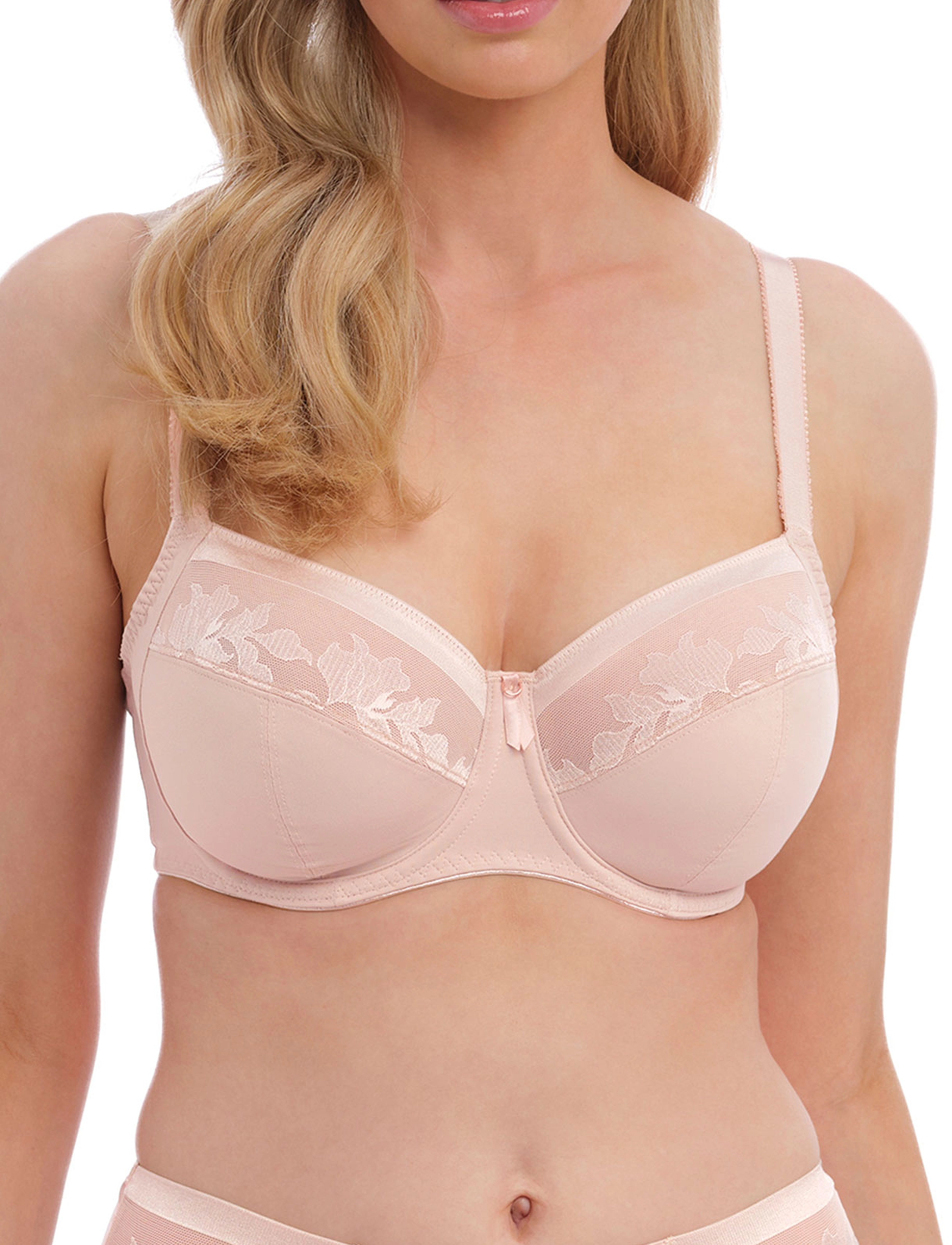 Fantasie Illusion Uw Side Support Bra, 70 E, Bras & Oberteile, Creme - Wired Bras, Frauen