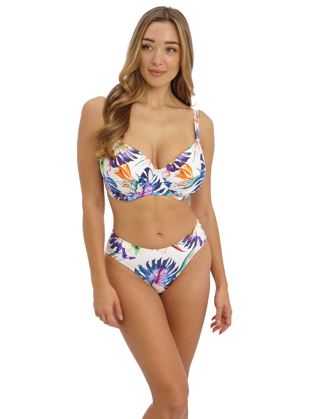 Fantasie Paradiso Uw Gathered Full Cup Bikini Top 38 Dd Bikini tops Boozt